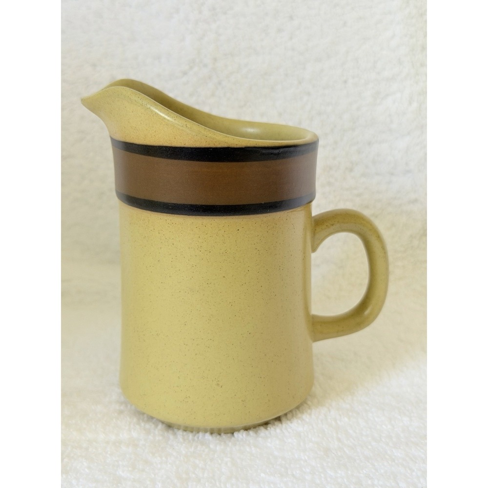 Modern China & Table Institute Inc- Stoneware Creamer Desert Sand 113 MCM